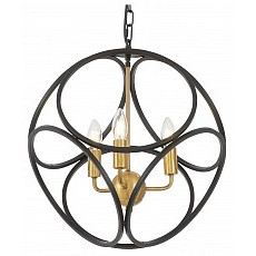 Подвесная люстра lumina deco casai ldp 1243-3 bk-md